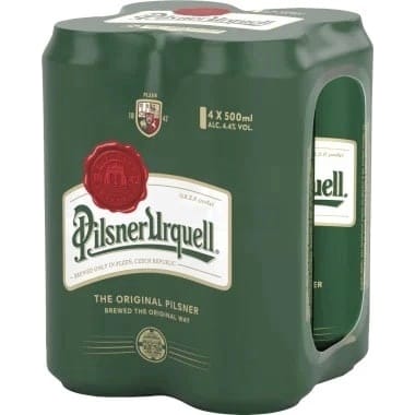 Pilsner Urquell Urquell 4x 0,5 Liter