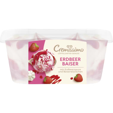 Eskimo Cremissimo Erdbeer Baiser Eis