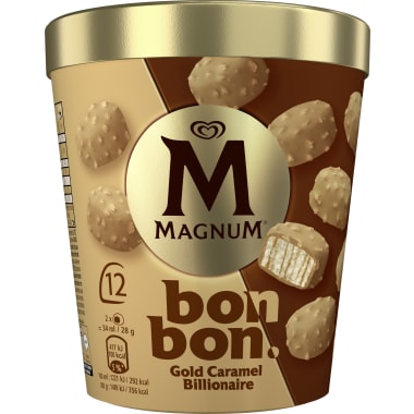 Eskimo Magnum Bonbon Gold Caramel Billionaire