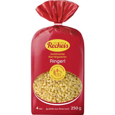 Recheis Goldmarke Einlagen Ringerl