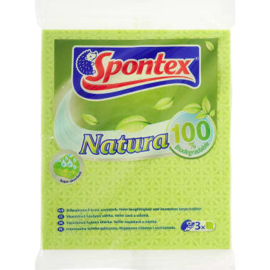 Spontex Schwammtuch Natura 3er-Packung