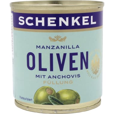 Schenkel Oliven mit Anchovis