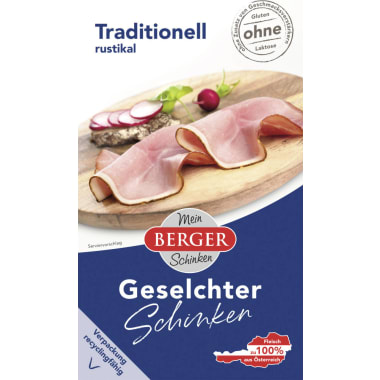 Berger Geselchter Schinken Kochpökelware