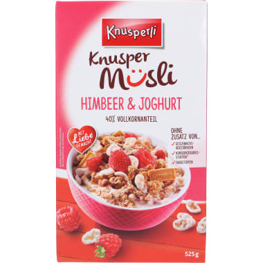 Knusperli Knuspermüsli Himbeer & Joghurt