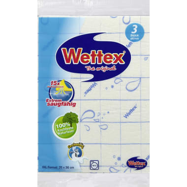 Wettex Dünn weiss blau