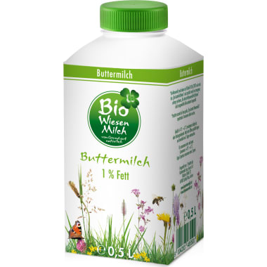Kärntnermilch Bio Wiesenmilch Buttermilch 1%