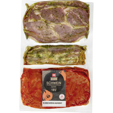 M-BBQ Grilltrio mariniert