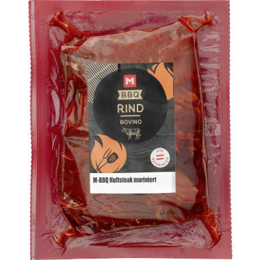 M-BBQ Rinder Huftsteak mariniert
