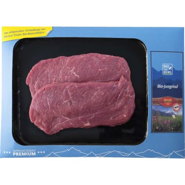 BIO vom BERG Bio Jungrind Schnitzel
