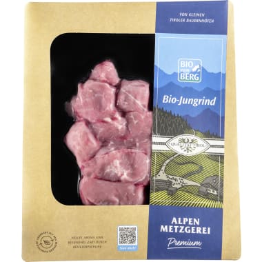 BIO vom BERG Tiroler Jungrind Gulasch