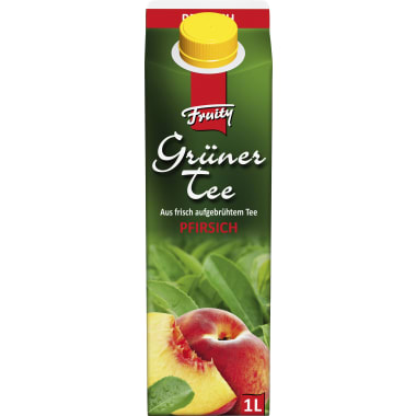 Fruity Grüner Tee Pfirsich 1,0 Liter