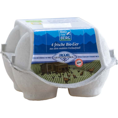 BIO vom BERG Eier 4er-Packung
