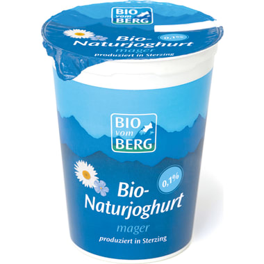 BIO vom BERG Bio Naturjoghurt mager 0,1%