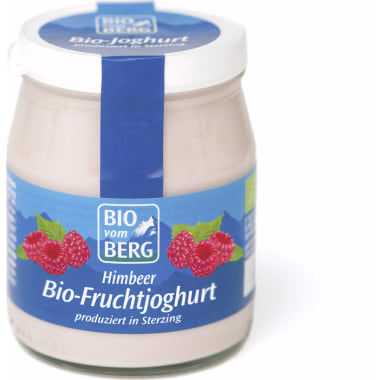 BIO vom BERG Bio Joghurt Himbeer laktosefrei