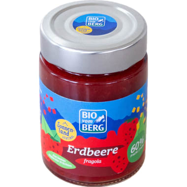 BIO vom BERG Bio Erdbeeren Konfitüre