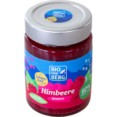 BIO vom BERG Bio Himbeeren Konfitüre