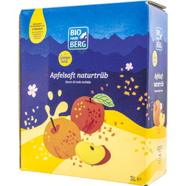 BIO vom BERG Bio Apfelsaft BiB 3,0 Liter