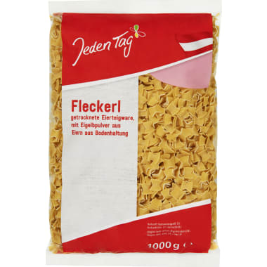 Jeden Tag Fleckerl mit Ei