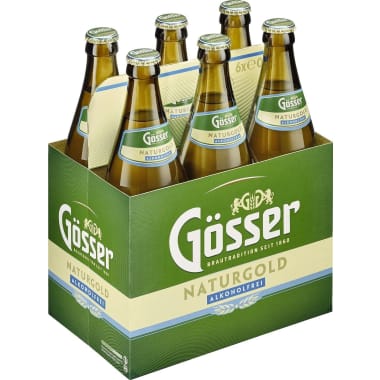 Gösser Naturgold alkoholfrei Tray 6x 0,5 Liter