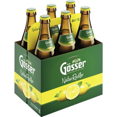 Gösser Naturradler Tray 6x 0,5 Liter