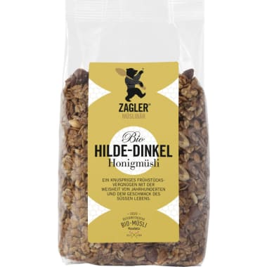 Zagler Müslibär Bio Dinkel Honigmüsli