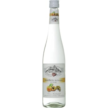 Alpenherz Marillen-Schnaps mit Honig 33% 0,7 Liter