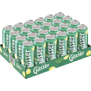 Gösser NaturRadler Zitrone Tray 24 x 0,5 Liter