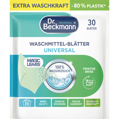 Dr. Beckmann Waschmittelblätter Universal