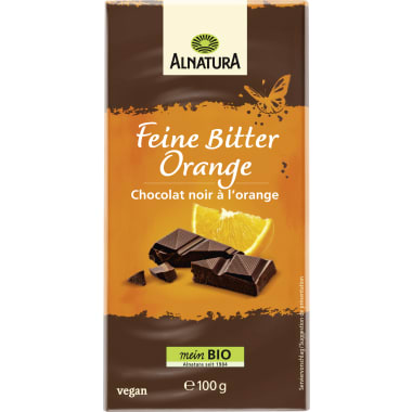 Alnatura Bio Schokolade Feine Bitter Orange