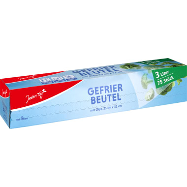 Jeden Tag Gefrierbeutel 3,0 Liter