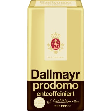 Dallmayr Prodomo gemahlen entkoffeiniert