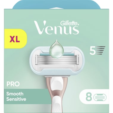 Gillette Venus Pro Smooth Sensitiv Klingen
