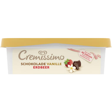 Cremissimo Cremissimo Schokolade/Erdbeere/Vanille