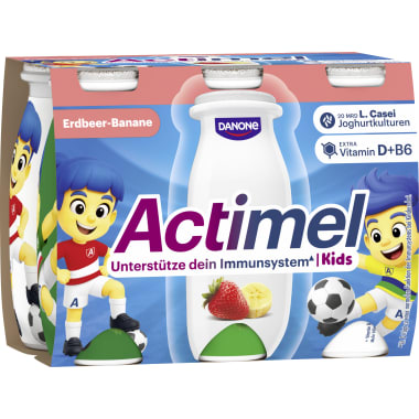 Danone Actimel Kids Erdbeere-Banane 6er-Packung