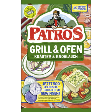 Patros Grill- und Ofenkäse Kräuter & Knoblauch