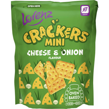 Lorenz Crackers Mini Cheese & Onion