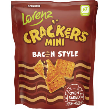 Lorenz Crackers Mini Bacon Style