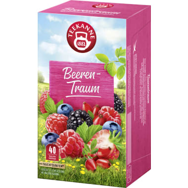 Teekanne Früchtegarten Beerentraum 40er-Packung
