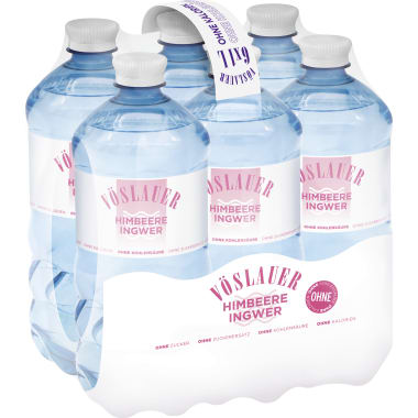 Vöslauer Flavour Himbeere-Ingwer 6x 1,0 Liter