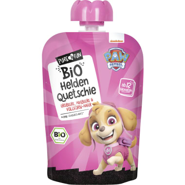 Pure & Fun Bio Quetschie Paw Patrol pink