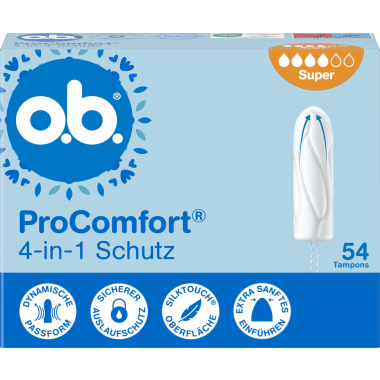 o.b. Tampon Pro Comfort Super 48er-Packung