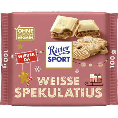 Ritter Sport Bunte Vielfalt Weiße Spekulatius
