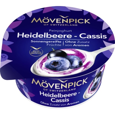 Mövenpick Feinjoghurt Heidelbeere-Cassis