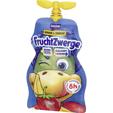 Danone FruchtZwerge go! Banane-Erdbeer