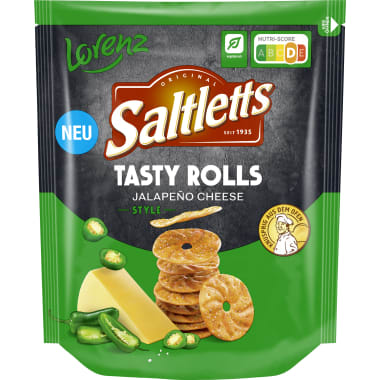 Lorenz Saltletts Tasty Rolls Jalapeno Cheese