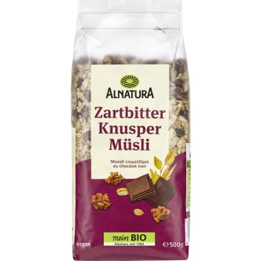 Alnatura Zartbitter Knusper Müsli