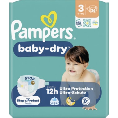 Pampers Baby-Dry Größe 3