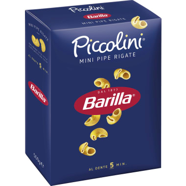 Barilla Piccolini Mini Pipe Rigate