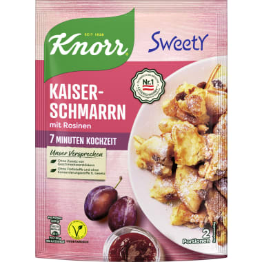 Knorr Sweety Kaiserschmarrn mit Rosinen