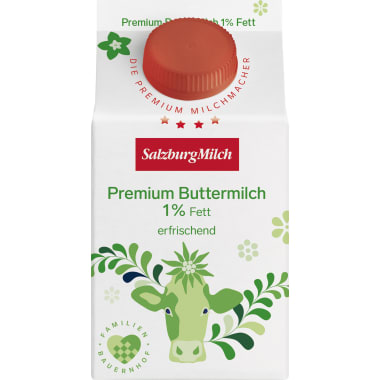 SalzburgMilch Premium Buttermilch 1%